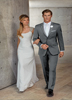 Ike Behar Bryce Light Grey Suit 