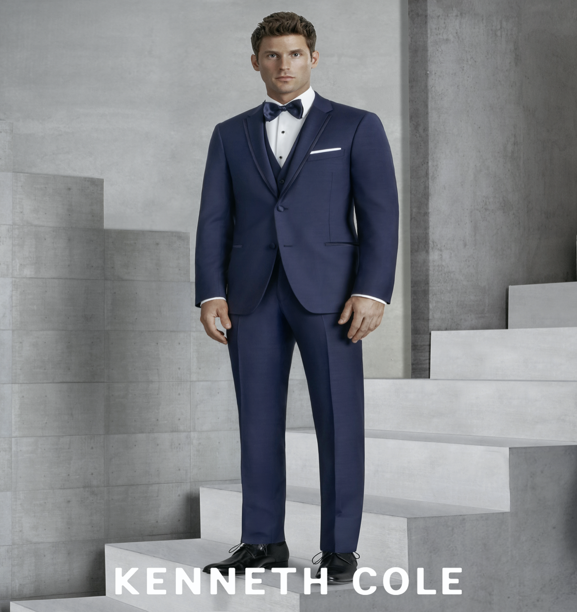 Kenneth Cole Navy Blue Thompson – Our Place Tux